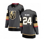 Women's Vegas Golden Knights #24 Jaycob Megna Authentic Black Home Fanatics Branded Breakaway Hockey Jersey