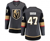 Women's Vegas Golden Knights #47 Luca Sbisa Authentic Black Home Fanatics Branded Breakaway NHL Jersey