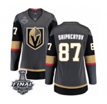 Women's Vegas Golden Knights #87 Vadim Shipachyov Authentic Black Home Fanatics Branded Breakaway 2018 Stanley Cup Final NHL Jersey