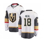 Youth Vegas Golden Knights #18 James Neal Authentic White Away Fanatics Branded Breakaway NHL Jersey
