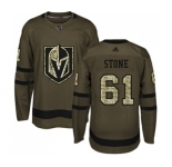 Youth Vegas Golden Knights #61 Mark Stone Authentic Green Salute to Service Hockey Jersey