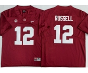 Men's Alabama Crimson Tide #12 Keelon Russell Red 2026 Stitched Football Jersey