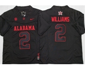 Men's Alabama Crimson Tide #2 Ryan Williams Black 2026 F.U.S.E Stitched Football Jersey