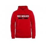 Arkansas State Red Wolves Team Strong Pullover Hoodie Scarlet