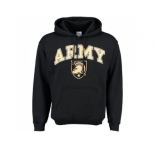 Army Black Knights New Agenda Midsize Arch Over Logo Hoodie Black