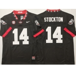 Georgia Bulldogs #14 Gunner Stockton Black 2025 F.U.S.E. Stitched Jersey