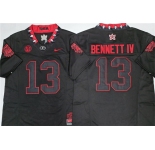 Men's Georgia Bulldogs #13 Stetson Bennett IV White 2026 F.U.S.E. Stitched Jersey