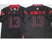 Men's Georgia Bulldogs #13 Stetson Bennett IV White 2026 F.U.S.E. Stitched Jersey