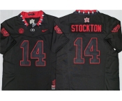 Men's Georgia Bulldogs #14 Gunner Stockton White 2026 F.U.S.E. Stitched Jersey