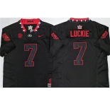 Men's Georgia Bulldogs #7 Lawson Luckie White 2026 F.U.S.E. Stitched Jersey