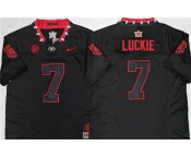 Men's Georgia Bulldogs #7 Lawson Luckie White 2026 F.U.S.E. Stitched Jersey