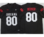 Men's Indiana Hoosiers #80 Charlie Becker Black F.U.S.E. Stitched Basketball Jersey
