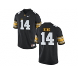 Men's Iowa Hawkeyes Desmond King #14 College Football Limited Jersey - Black