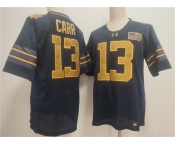 Men's Notre Dame Fighting Irish #13 CJ Carr Navy 2026 Shamrock Series Stitched Jersey
