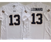 Men's Notre Dame Fighting Irish #13 Riley Leonard White 2024 F.U.S.E. Limited Stitched Jersey