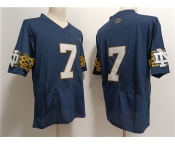 Men's Notre Dame Fighting Irish #7 Audric Estimé Navy Limited Stitched Jersey