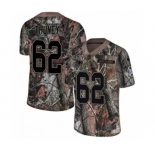 Men's Nike New England Patriots #62 Joe Thuney Camo Rush Realtree Limited NFL Jersey
