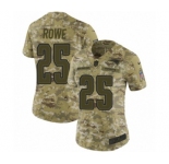 Women's Nike New England Patriots #25 Eric Rowe Limited Camo 2018 Salute to Service NFL Jersey