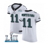 Men's Nike Philadelphia Eagles #11 Carson Wentz Elite White Wentzylvania Super Bowl LII NFL Jersey