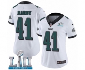 Women's Nike Philadelphia Eagles #41 Ronald Darby White Vapor Untouchable Limited Player Super Bowl LII NFL Jersey