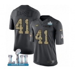 Youth Nike Philadelphia Eagles #41 Ronald Darby Limited Black 2016 Salute to Service Super Bowl LII NFL Jersey