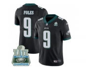Youth Nike Philadelphia Eagles #9 Nick Foles Black Alternate Super Bowl LII Champions Stitched NFL Vapor Untouchable Limited Jersey