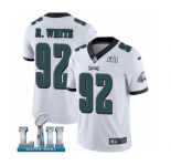 Youth Nike Philadelphia Eagles #92 Reggie White Vapor Untouchable Limited Player Super Bowl LII NFL Jersey