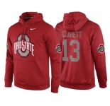NCAA Ohio State Buckeyes #13 Maurice Clarett Red Playoff Bound Vital College Football Pullover Hoodie