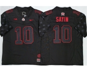 Men's Ohio State Buckeyes #10 Julian Sayin Black 2025 F.U.S.E. Limited Stitched Jersey