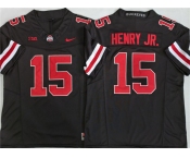 Men's Ohio State Buckeyes #15 Chris Henry Jr Black 2025 F.U.S.E. Limited Stitched Jersey