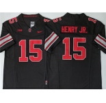 Men's Ohio State Buckeyes #15 Chris Henry Jr Black 2026 F.U.S.E. Limited Stitched Jersey