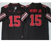 Men's Ohio State Buckeyes #15 Chris Henry Jr Black 2026 F.U.S.E. Limited Stitched Jersey