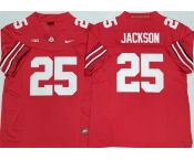 Men's Ohio State Buckeyes #25 Lamar Bo Jackson Red 2025 F.U.S.E. Limited Stitched Jersey