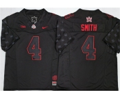 Men's Ohio State Buckeyes #4 Jeremiah Smith Black 2025 F.U.S.E. Limited Stitched Jersey