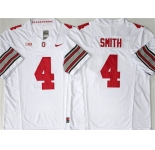 Men's Ohio State Buckeyes #4 Jeremiah Smith White F.U.S.E. Limited Stitched Jersey