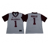 Oklahoma Sooners #1 Kyler Murray White 47 Game Winning Streak College Football Jersey