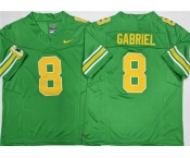 Men's Oregon Ducks #8 Dillon Gabriel 2026 Green F.U.S.E. Stitched Jersey