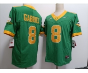 Men's Oregon Ducks #8 Dillon Gabriel Green FUSE College Football Jersey