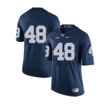 Men's Penn State Nittany Lions #48 Shareef Miller NCAA Navy Blue Stitched Jersey Without Name