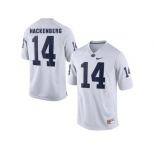 Mens Penn State Nittany Lions Christian Hackenberg #14 College Football Limited Jersey - White