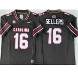 Men's South Carolina Fighting Gamecocks #16 LaNorris Sellers Black 2026 F.U.S.E. Stitched Jersey