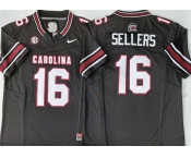 Men's South Carolina Fighting Gamecocks #16 LaNorris Sellers Black 2026 F.U.S.E. Stitched Jersey