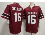 Men's South Carolina Fighting Gamecocks #16 LaNorris Sellers Garnet 2026 F.U.S.E. Stitched Jersey
