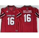 Men's South Carolina Fighting Gamecocks #16 LaNorris Sellers Red 2026 F.U.S.E. Stitched Jersey