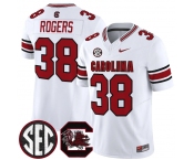 Men's South Carolina Fighting Gamecocks #38 George Rogers White 2026 F.U.S.E. Stitched Nike Jersey