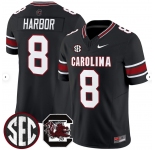 Men's South Carolina Fighting Gamecocks #8 Nyck Harbor Black 2026 F.U.S.E. Stitched Nike Jersey