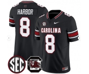 Men's South Carolina Fighting Gamecocks #8 Nyck Harbor Black 2026 F.U.S.E. Stitched Nike Jersey