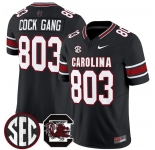 Men's South Carolina Fighting Gamecocks #803 Cock Gang Black 2026 F.U.S.E. Stitched Nike Jersey