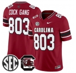 Men's South Carolina Fighting Gamecocks #803 Cock Gang Garnet 2026 F.U.S.E. Stitched Nike Jersey
