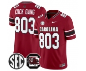 Men's South Carolina Fighting Gamecocks #803 Cock Gang Garnet 2026 F.U.S.E. Stitched Nike Jersey